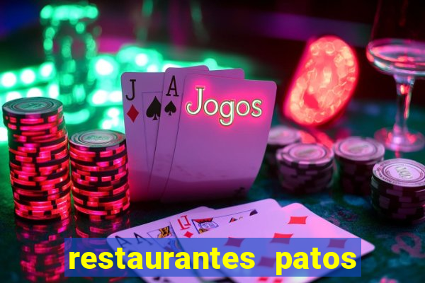 restaurantes patos de minas